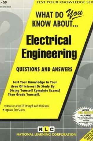 Cover of ELECTRICAL ENGINEERING