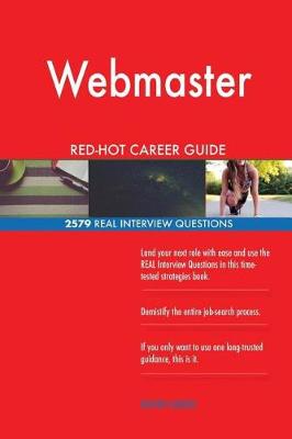 Book cover for Webmaster Red-Hot Career Guide; 2579 Real Interview Questions