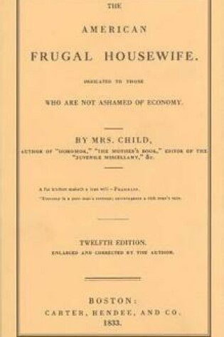 Cover of The American Frugal Housewife