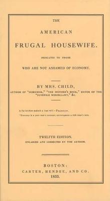 Book cover for The American Frugal Housewife