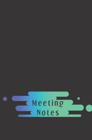 Cover of Meeting Notes