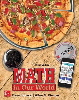 Book cover for Math in Our World with Connect Hosted by Aleks Access Card