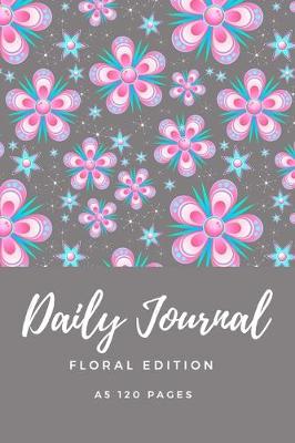 Book cover for Daily journal Floral edition A5