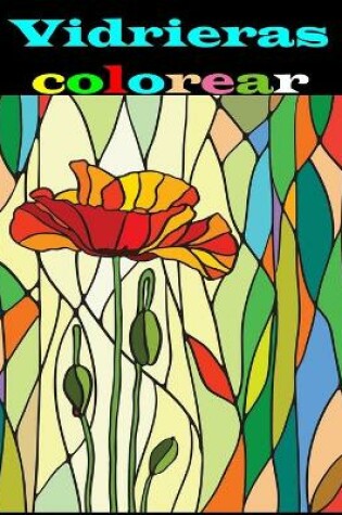 Cover of Vidrieras colorear