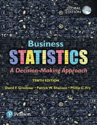 Book cover for Business Statistics, Global Edition