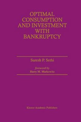 Cover of Optimal Consumption and Investment with Bankruptcy