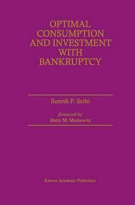 Book cover for Optimal Consumption and Investment with Bankruptcy