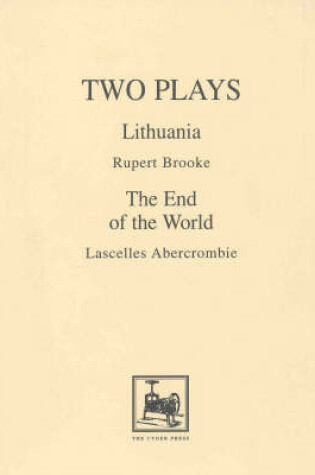 Cover of Two Plays