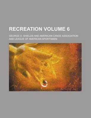 Book cover for Recreation Volume 6