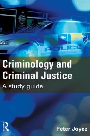 Cover of Criminology and Criminal Justice