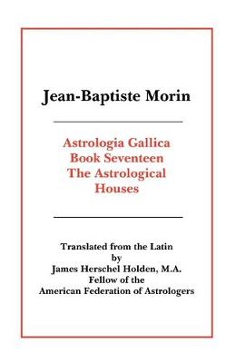 Book cover for Astrologia Gallica Book 17