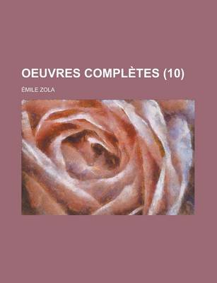 Book cover for Oeuvres Completes (10)