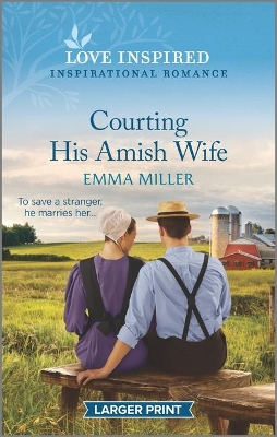 Book cover for Courting His Amish Wife