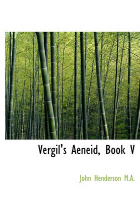 Book cover for Vergil's Aeneid, Book V