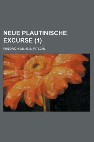 Cover of Neue Plautinische Excurse (1)