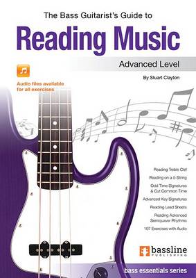 Book cover for Bass Guitarist's Guide to Reading Music - Advanced