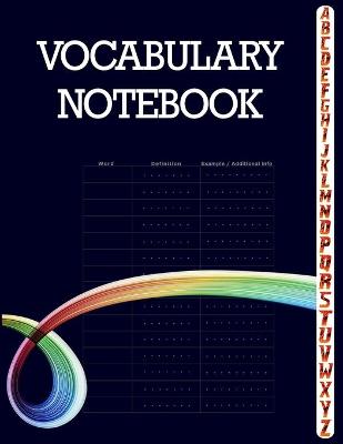 Book cover for Vocabulary Notebook