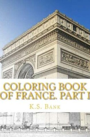 Cover of Coloring Book of France. Part I