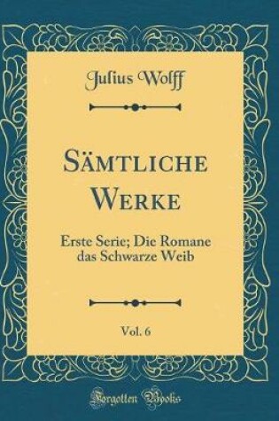 Cover of Sämtliche Werke, Vol. 6
