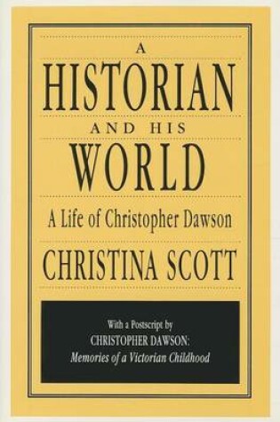 Cover of A Historian and His World
