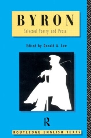 Cover of Byron: Selected Poetry and Prose