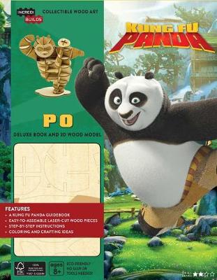 Book cover for IncrediBuilds: DreamWorks: Kung Fu Panda Deluxe Book and Model Set