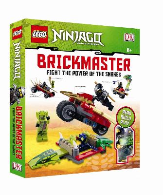 Book cover for LEGO® Ninjago Fight the Power of the Snakes! Brickmaster