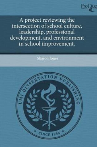 Cover of A Project Reviewing the Intersection of School Culture