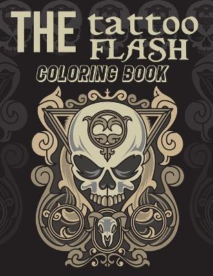 Book cover for The Tattoo Flash Coloring Book