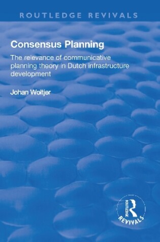 Cover of Consensus Planning