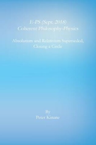 Cover of E E-PS (Sept. 2018) Coherent Philosophy-Physics
