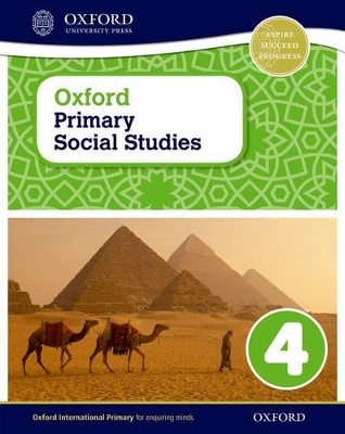 Book cover for Oxford Primary Social Studies Student Book 4