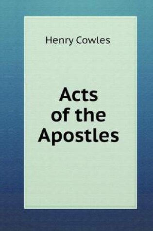 Cover of Acts of the Apostles