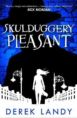 Book cover for Skulduggery Pleasant