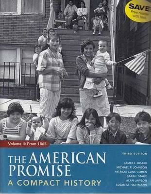 Book cover for American Promise Companion, 3rd Edition, Volume 2 & Reader, 3rd Edition, Volume 2