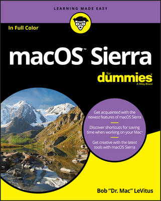 Book cover for macOS Sierra For Dummies