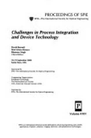 Cover of Challenges in Process Integration and Device Technology