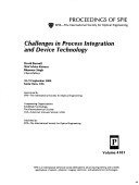 Book cover for Challenges in Process Integration and Device Technology