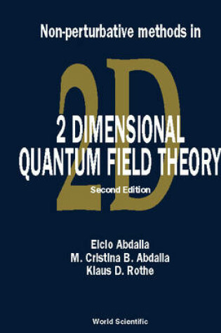 Cover of Non-Perturbative Methods in 2 Dimensional Quantum Field Theory