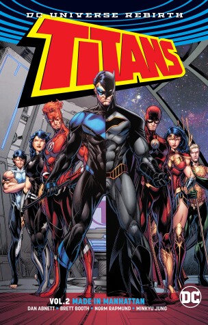Book cover for Titans Vol. 2: Made in Manhattan (Rebirth)