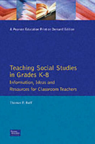 Cover of Teaching Social Studies in Grades K-8