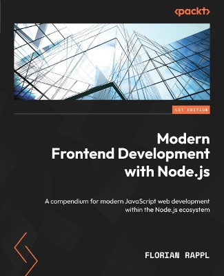 Book cover for Modern Frontend Development with Node.js