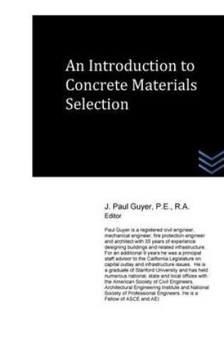 Cover of An Introduction to Concrete Materials Selection