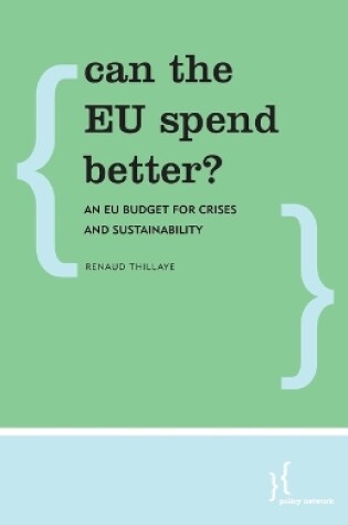 Cover of Can the EU Spend Better?