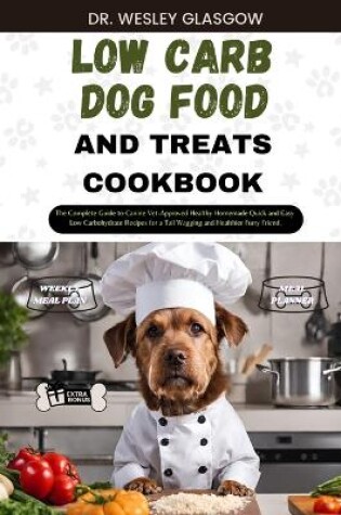 Cover of Low-Carb Dog Food and Treats Cookbook