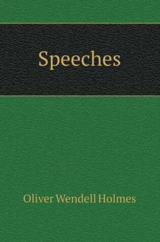 Cover of Speeches