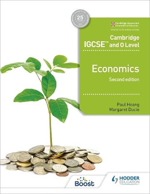 Book cover for Cambridge IGCSE and O Level Economics 2nd edition