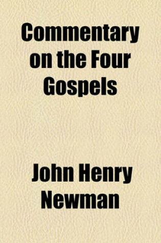 Cover of Commentary on the Four Gospels