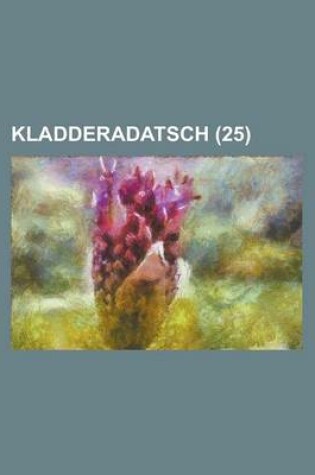 Cover of Kladderadatsch (25 )