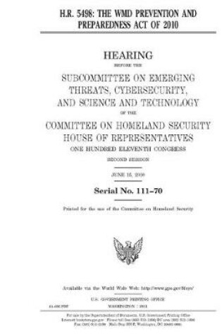 Cover of H.R. 5498